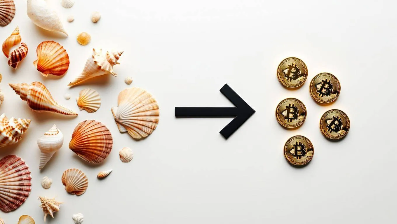 Как развивались деньги: эволюция от первых орудий до цифровой криптовалюты