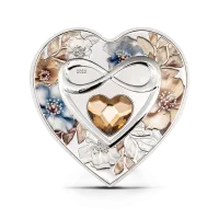 Монета "Бесконечная любовь", 2025 г., Серебро, 20 гр., проба 999.9, ОСТРОВА КУКА