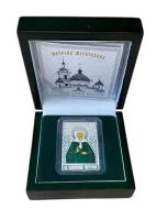 Монета «Матрона Московская», 2017 г., Серебро, 31,1 гр., проба 925, КАМЕРУН