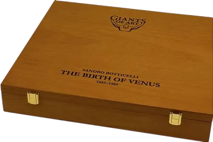 Монета «Рождение Венеры», 2025 г., Серебро, 1 000 гр., проба 999, СОЛОМОНОВЫ ОСТРОВА