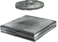 Монета «Летающая монета НЛО МР 1766», 2024 г., Серебро, 217,7 гр., проба 999, КАМЕРУН