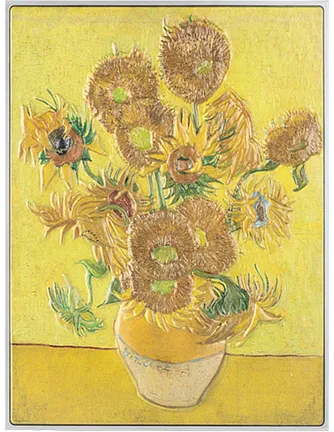 Монета «Подсолнухи», 2024 г., Серебро, 77,75 гр., проба 999, ЧАД