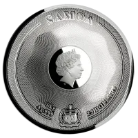 Монета «Самые известные инвестиционные монеты»,  2023 г., Серебро, 1 000 гр., проба 999, САМОА