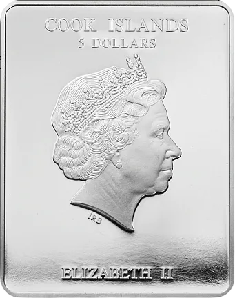 Монета "Святой Олег",  2011 г., Серебро, 25 гр., проба 999, ОСТРОВА КУКА