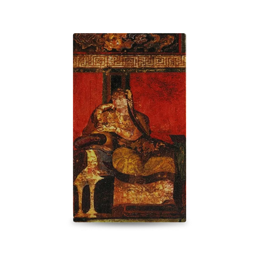 Серебряная монета Тайны виллы Помпеи, 2011 г., 355 гр., проба 999, НИУЭ