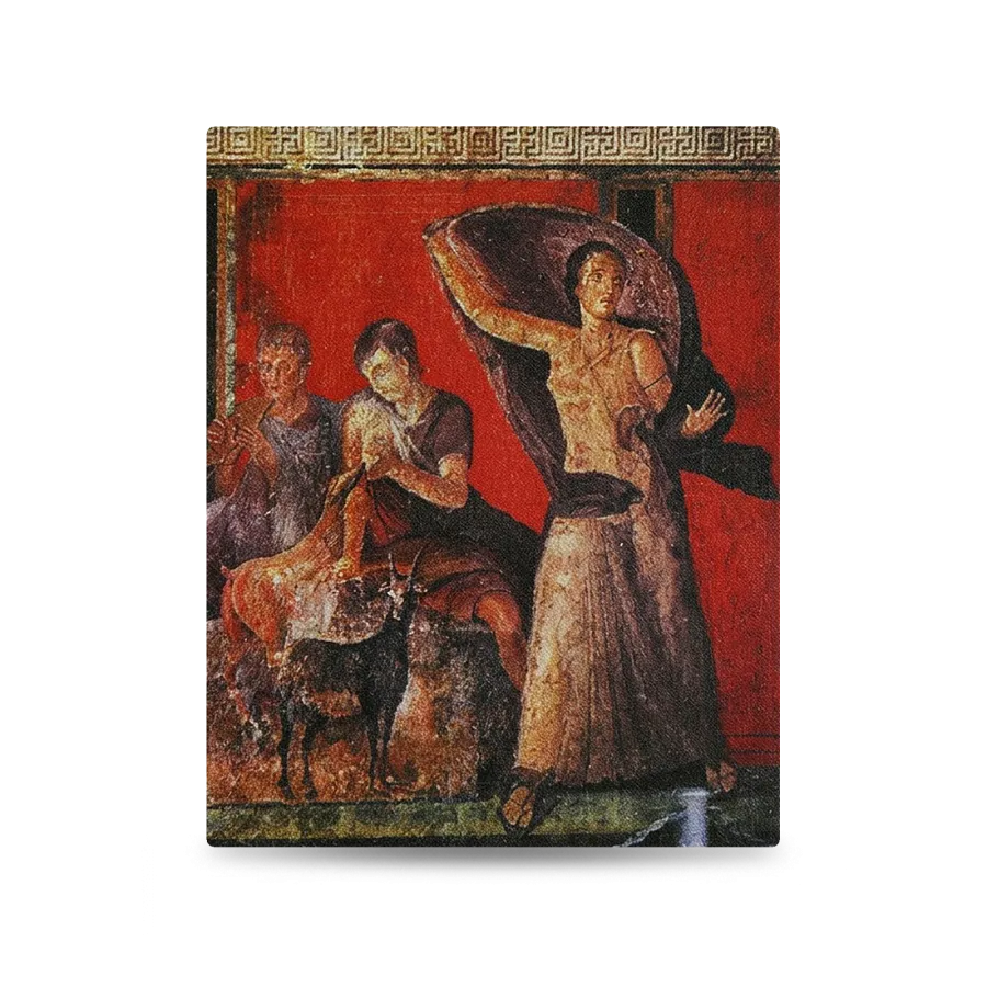 Серебряная монета Тайны виллы Помпеи, 2011 г., 355 гр., проба 999, НИУЭ