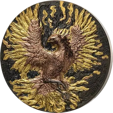 Монета «Набор Феникс», 2025 г., Серебро, 311 гр., проба 999, КОТ Д'ИВУАР