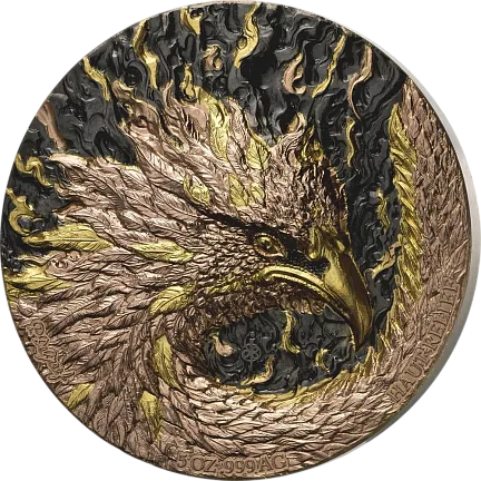 Монета «Набор Феникс», 2025 г., Серебро, 311 гр., проба 999, КОТ Д'ИВУАР