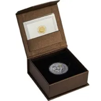Монета "Минотавр", 2023 г., Серебро, 31,1 гр., проба 999, КАМЕРУН