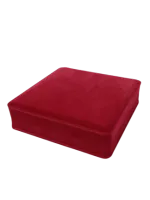 Футляр (195x196x50 мм) на 12 монет в капсулах (диаметр 44 мм), светло-бордовый