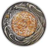 Монета «Аликанто», 2024 г., Серебро, 62,2 гр., проба 999, ТУВАЛУ