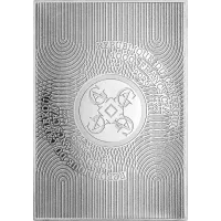 Монета "Поцелуй. Густав Климт", 2026 г., Серебро, 17,5 гр., проба 999, КАМЕРУН
