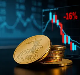 Золото просело на 16%: паника или «черная пятница» инвестора? 